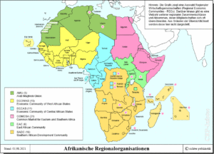 Afrika und seine Regionalorganisationen