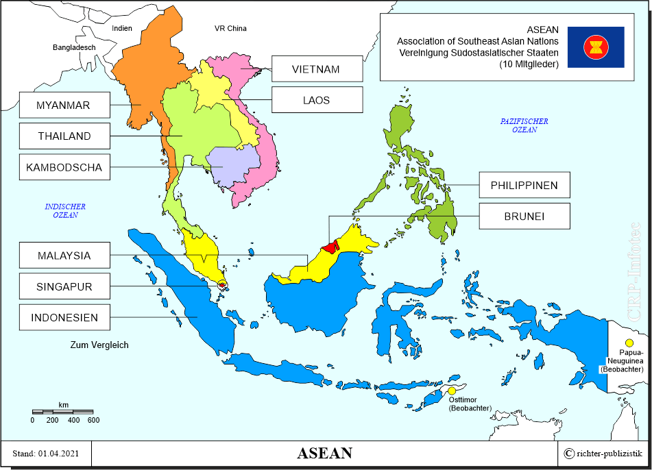 ASEAN Mitglieder von Richter Publizistik