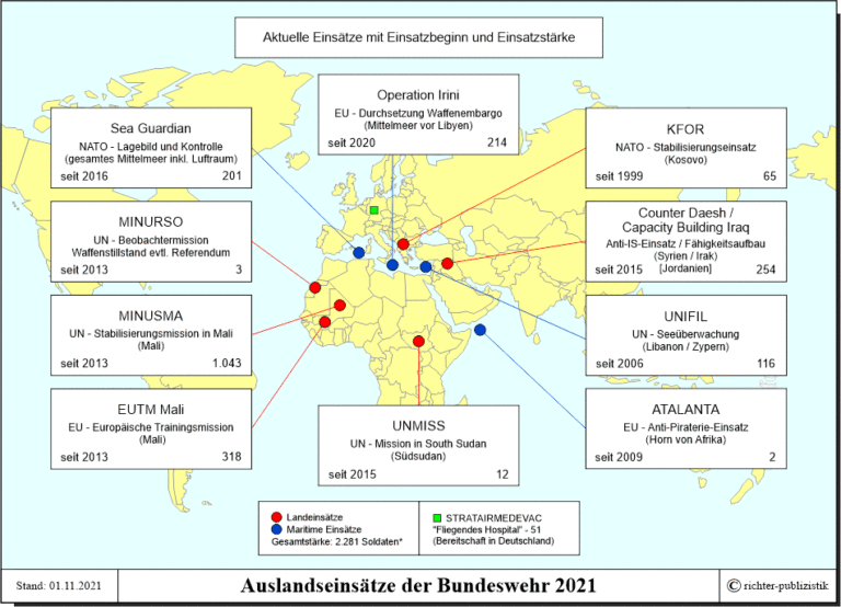Auslandseinsätze der Bundeswehr – Politik und Zeitgeschichte