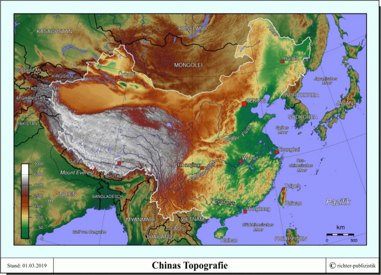 China – geographische und strukturelle Basisdaten – Politik und Zeitgeschichte