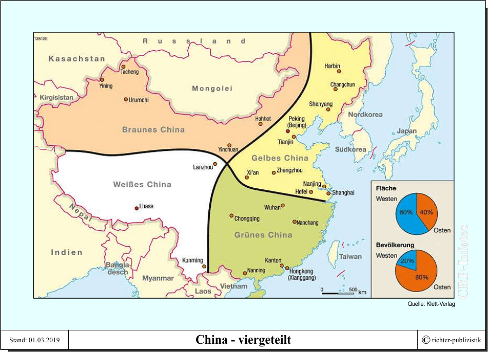 China Geographische Und Strukturelle Basisdaten Politik Und Zeitgeschichte
