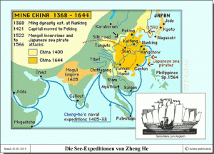 Chinas See-Expeditionen im 15. Jahrhundert (Zheng-He)