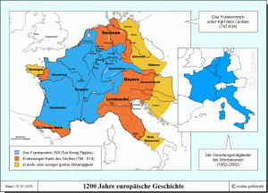Vom Frankenreich zur Montanunion - 1200 Jahre europäische Geschichte