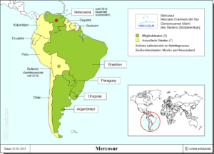 Mercosur - Mitgliedstaaten