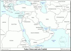Der Nahe Osten und sein Umfeld (Arbeitsunterlage)