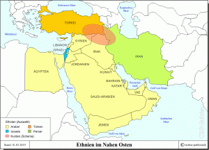 Naher Osten - Ethnien im Nahen Osten