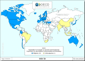 Mitglieder der OECD und Partnerländer