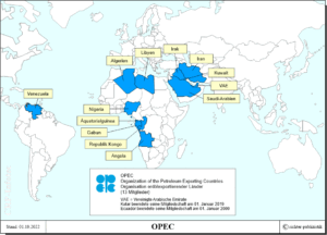 OPEC - Mitglieder
