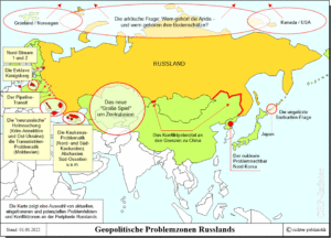 Russland - geopolitische Problemzonen an den Rändern des Landes